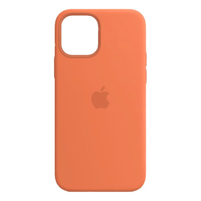Чехол Silicone Case для Apple iPhone 12/12 Pro Orange, оранжевый