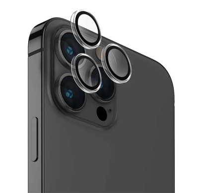 Стекло для iPhone 15 Pro UNIQ OPTIX Camera Lens protector Aluminium (IP6.1P(2023)-LENSCLR) Clear