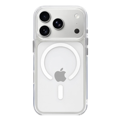 Чехол для iPhone 18 Pro с MagSafe Clear Case Белый