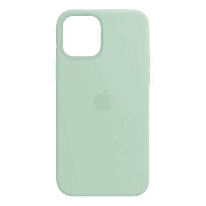 Чехол Silicone Case для Apple iPhone 12/12 Pro Beryl, берилл
