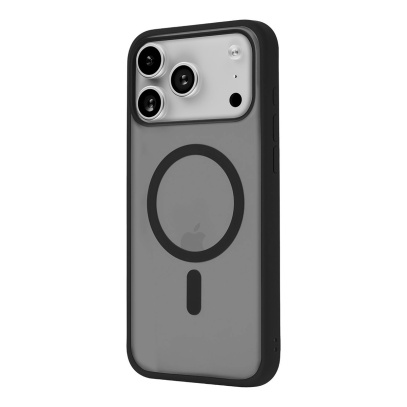 Чехол для iPhone 17 Pro Max с MagSafe uBear Cloud Mag Case Чёрный