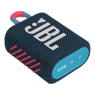Портативная колонка JBL Go 3 Blue/Pink, темно-синий