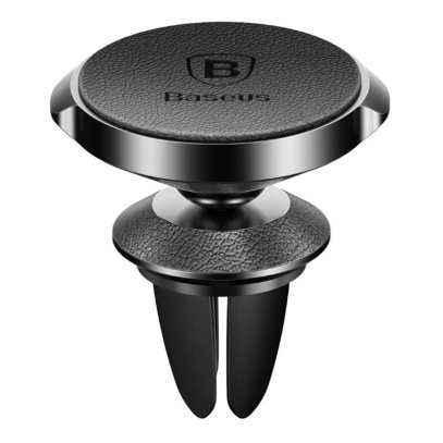 Магнитный держатель в печку Baseus Small Ears Series (SUER-E01) Черный