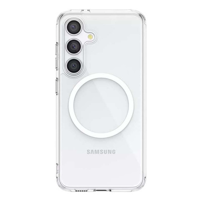 Чехол для Samsung Galaxy S24 с MagSafe Keephone X-Crystal Прозрачный