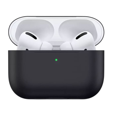 Чехол для Apple AirPods Pro 2 Silicone Case Черный