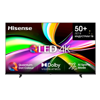 Телевизор Hisense 55" Ultra HD, 60 Гц, QLED & DLED (55E7Q)