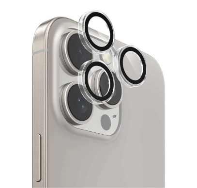 Защитное стекло для камеры iPhone 16 Pro/16 Pro Max SUPGLASS Anti Glare Camera lens glass (XC-34) Colorless