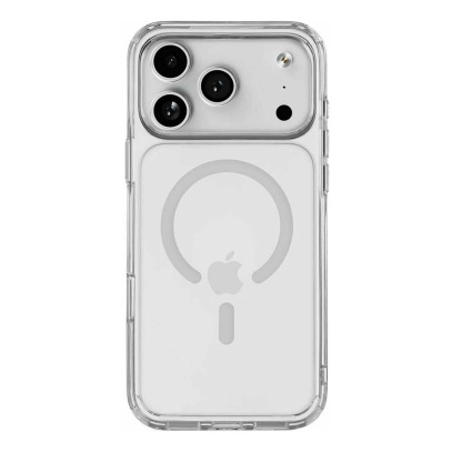 Чехол для Apple iPhone 17 Pro hoco Magnetic Smartphone CASE Прозрачный