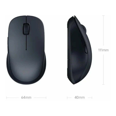 Мышь Xiaomi Mouse Bluetooth Silent Mouse Dual Mode 2 (XMSMSB01YM) Чёрный
