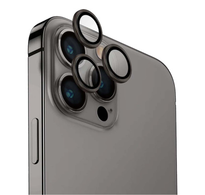 Стекло для iPhone 15 Pro Max UNIQ OPTIX Camera Lens protector Aluminium (IP6.7P(2023)-ALENSGRY) Grey Стекло для iPhone 15 Pro Max UNIQ OPTIX Camera Lens protector Aluminium (IP6.7P(2023)-ALENSGRY) Grey