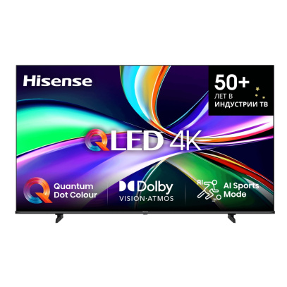 Телевизор Hisense 75" Ultra HD, 60  Гц, QLED & DLED (75E7Q)