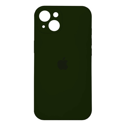 Чехол Silicone Case для Apple iPhone 13 Темно-зеленый