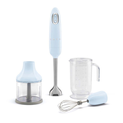 Блендер погружной SMEG 50s style (HBF03PBEU) Пастельный голубой