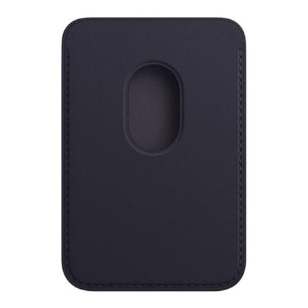 Чехол-бумажник Apple MagSafe для iPhone Dark blue, темно-синий Чехол-бумажник Apple MagSafe для iPhone Dark blue, темно-синий