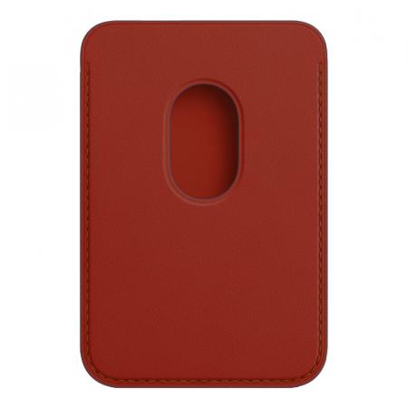 Чехол-бумажник Apple MagSafe для iPhone Red, красный Чехол-бумажник Apple MagSafe для iPhone Red, красный