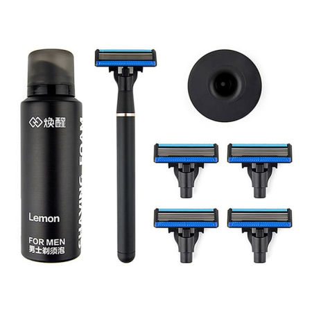 Набор для бритья Xiaomi Mijia Lemon Razor H600 Черный Набор для бритья Xiaomi Mijia Lemon Razor H600 Черный