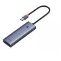 Хаб Baseus UltraJoy Series 4-Port Hub (B0005280A813-02) Серый Хаб Baseus UltraJoy Series 4-Port Hub (B0005280A813-02) Серый