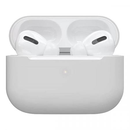 Чехол Silicone Case для Apple AirPods Pro White, белый Чехол Silicone Case для Apple AirPods Pro White, белый