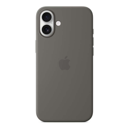 Чехол Silicone Case для Apple iPhone Plus 16 с MagSafe Серый Чехол Silicone Case для Apple iPhone Plus 16 с MagSafe Серый
