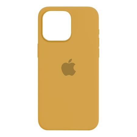 Чехол Silicone Case для Apple iPhone 15 Pro Max Yellow, желтый Чехол Silicone Case для Apple iPhone 15 Pro Max Yellow, желтый