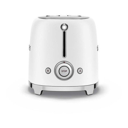 Тостер на 2 ломтика SMEG 50s style (TSF01WHMEU) Белый матовый Тостер на 2 ломтика SMEG 50s style (TSF01WHMEU) Белый матовый