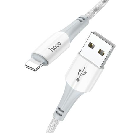 Кабель hoco. Fast charging data cable разъем USB – Lightning, 1 м (X70) Белый Кабель hoco. Fast charging data cable разъем USB – Lightning, 1 м (X70) Белый