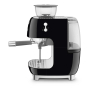 Кофемашина эспрессо со встроенной кофемолкой SMEG 50s style (EGF03BLEU) Чёрный Кофемашина эспрессо со встроенной кофемолкой SMEG 50s style (EGF03BLEU) Чёрный