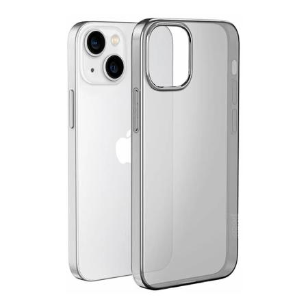 Чехол hoco. Creative Mobile phone case для Apple iPhone 15 Plus Прозрачный черный Чехол hoco. Creative Mobile phone case для Apple iPhone 15 Plus Прозрачный черный