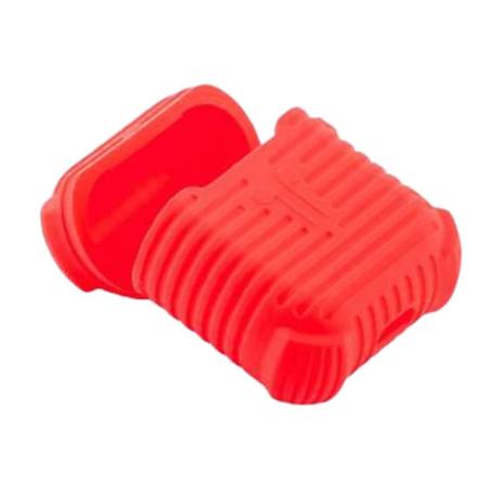Чехол для Apple AirPods COTEetCI Silicone series (CS8106-RD) Red, красный Чехол для Apple AirPods COTEetCI Silicone series (CS8106-RD) Red, красный