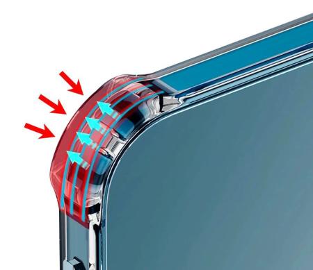 Противоударный чехол для Apple iPhone 15 Pro Max с защитой камер Прозрачный Противоударный чехол для Apple iPhone 15 Pro Max с защитой камер Прозрачный