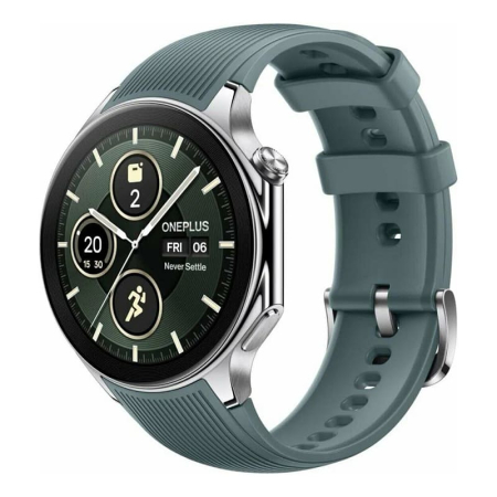 Умные часы OnePlus Watch 2 Radiant Steel, серебристый Умные часы OnePlus Watch 2 Radiant Steel, серебристый