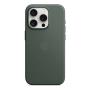 Чехол FineWoven Case для Apple iPhone 15 Pro с MagSafe Evergreen, зеленый Чехол FineWoven Case для Apple iPhone 15 Pro с MagSafe Evergreen, зеленый