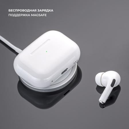 Беспроводные наушники с микрофоном Deppa Air Pro, TWS, BT 5.1, 250 мАч, QI, IPX4 (44167) Белый Беспроводные наушники с микрофоном Deppa Air Pro, TWS, BT 5.1, 250 мАч, QI, IPX4 (44167) Белый