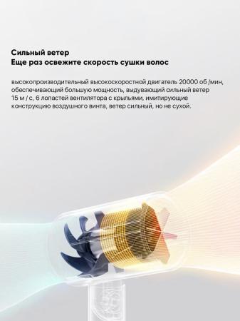 Фен Xiaomi Mijia H101 Anion портативный складной (CMJ04LXW) Белый Фен Xiaomi Mijia H101 Anion портативный складной (CMJ04LXW) Белый