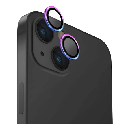 Стекло для iPhone 15/15 Plus UNIQ OPTIX Camera Lens protector Aluminium (IP6.1-6.7(2023)-ALENSIRD) Iridescent Стекло для iPhone 15/15 Plus UNIQ OPTIX Camera Lens protector Aluminium (IP6.1-6.7(2023)-ALENSIRD) Iridescent