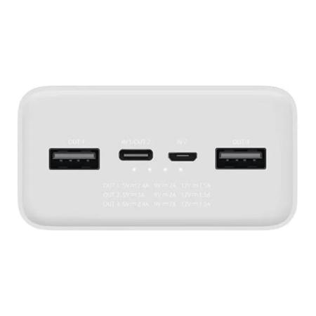Внешний аккумулятор Xiaomi Mi Power Bank 3 30000mAh VXN4307CN (PB3018ZM) Белый Внешний аккумулятор Xiaomi Mi Power Bank 3 30000mAh VXN4307CN (PB3018ZM) Белый