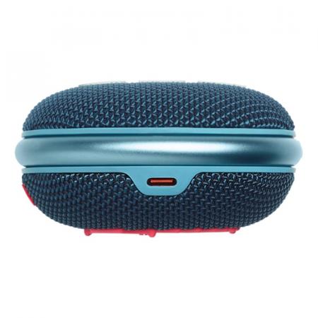 Портативная колонка JBL Clip 4 Blue/Pink, темно-синий Портативная колонка JBL Clip 4 Blue/Pink, темно-синий