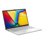 Ноутбук ASUS VivoBook Go 15 E1504FA-L1013W (AMD Ryzen 5 7520U 8Gb SSD 512Gb 15.6" FullHD OLED Win11) Cool Silver, серебристый Ноутбук ASUS VivoBook Go 15 E1504FA-L1013W (AMD Ryzen 5 7520U 8Gb SSD 512Gb 15.6" FullHD OLED Win11) Cool Silver, серебристый