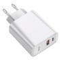 Сетевое зарядное устройство USB-C с USB Type-C Кабелем Baseus Quick Charge 30 Вт Speed Series разъем Type-C (TZCAFS-A02) Белый
