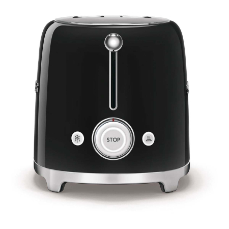Тостер на 4 ломтика SMEG 50s style (TSF02BLEU) Черный Тостер на 4 ломтика SMEG 50s style (TSF02BLEU) Черный