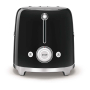 Тостер на 4 ломтика SMEG 50s style (TSF02BLEU) Черный Тостер на 4 ломтика SMEG 50s style (TSF02BLEU) Черный