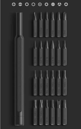 Отвертка с насадками Xiaomi Mijia Precision Screwdriver Set MJJXLD002QW (DZN4020CN) Черный Отвертка с насадками Xiaomi Mijia Precision Screwdriver Set MJJXLD002QW (DZN4020CN) Черный