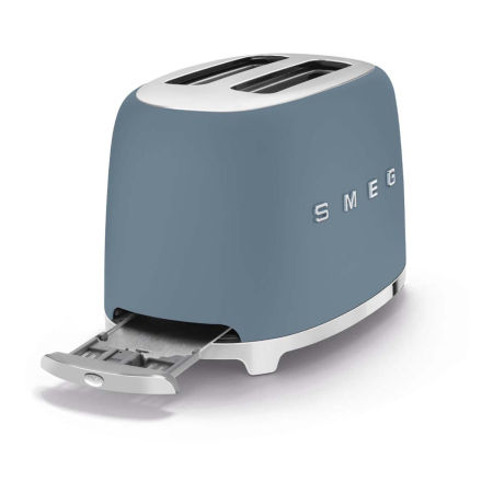 Тостер на 2 ломтика SMEG 50s style (TSF01SBMEU) Синий шторм Тостер на 2 ломтика SMEG 50s style (TSF01SBMEU) Синий шторм