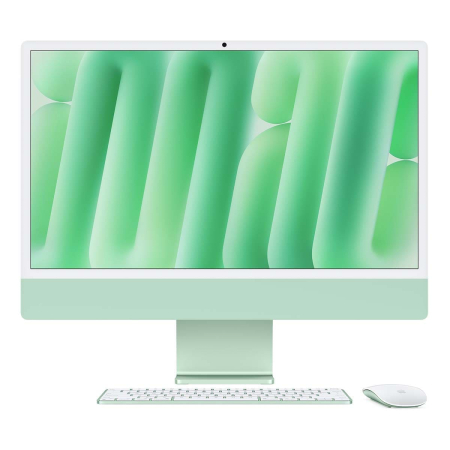 Apple iMac 24" (M4 10C CPU, 10C GPU, 2024) Retina 4,5K, 24Gb, 512Gb SSD (MD2Q4) Green, зеленый Apple iMac 24" (M4 10C CPU, 10C GPU, 2024) Retina 4,5K, 24Gb, 512Gb SSD (MD2Q4) Green, зеленый