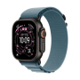 Apple Watch Ultra 3 (2025), 49 мм корпус из титана цвета «Black», ремешок Alpine Loop размера M цвета «Light Blue» Apple Watch Ultra 3 (2025), 49 мм корпус из титана цвета «Black», ремешок Alpine Loop размера M цвета «Light Blue»