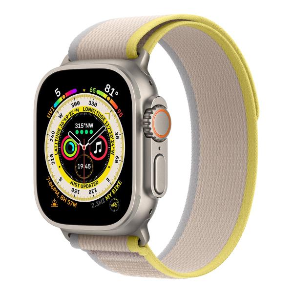 Ремешок для Apple Watch WiWU Trail Loop Watch Band 42/44/45/49 мм Желтый/Бежевый