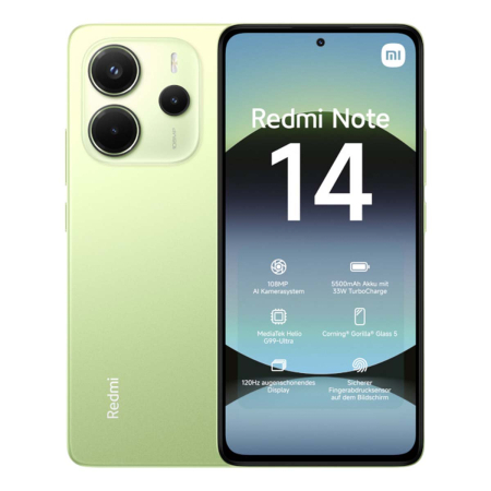 Xiaomi Redmi Note 14 8/256Gb Lime Green, зелёный Xiaomi Redmi Note 14 8/256Gb Lime Green, зелёный