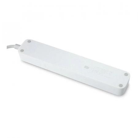 Удлинитель Xiaomi Mi Power Strip 3, 1,8 м, 10А / 2500 Вт, 3 розетки (XMCXB01QM) Белый Удлинитель Xiaomi Mi Power Strip 3, 1,8 м, 10А / 2500 Вт, 3 розетки (XMCXB01QM) Белый