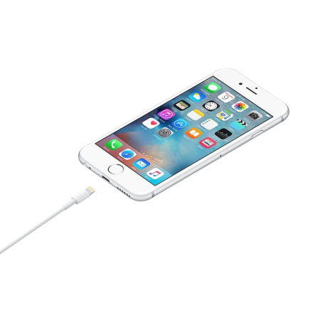 USB кабель Apple разъем Lightning, 2 м Белый USB кабель Apple разъем Lightning, 2 м Белый