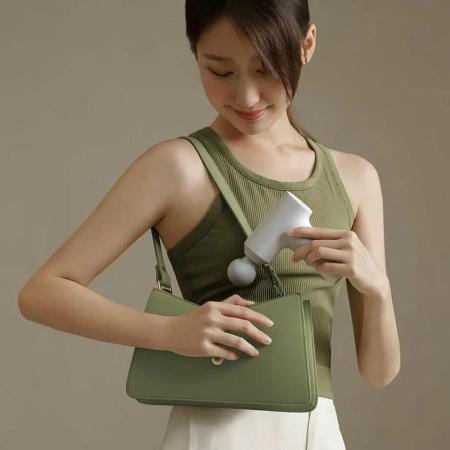 Массажный мини-пистолет Xiaomi Mijia Mini 2C (MJJMQ03YM) Серебристый Массажный мини-пистолет Xiaomi Mijia Mini 2C (MJJMQ03YM) Серебристый